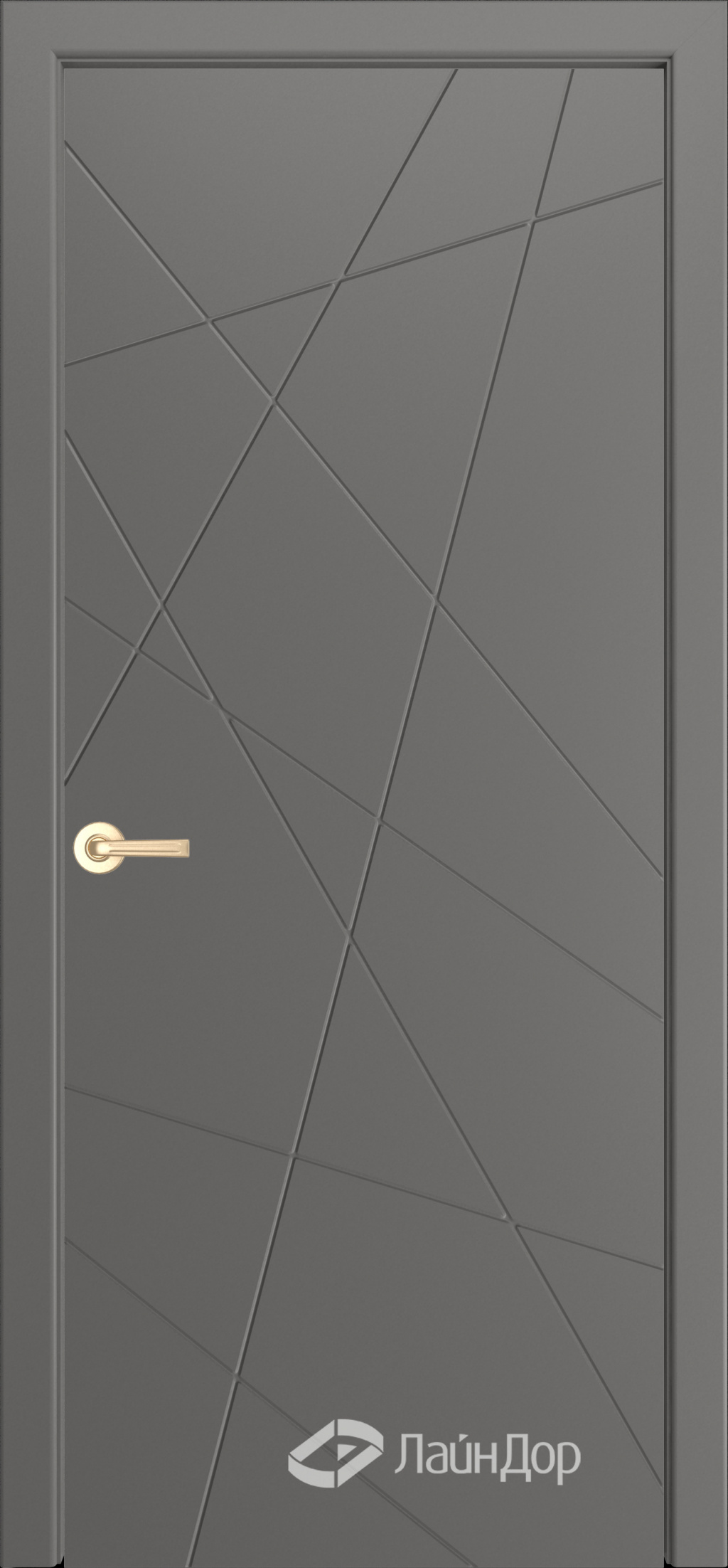 ЛайнДор Межкомнатная дверь Ника Ф1 Кристалл, арт. 10437 - фото №4
