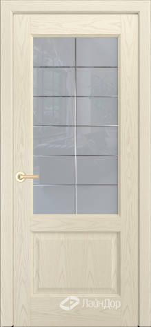 ЛайнДор Межкомнатная дверь Кантри-К ПО Решетка-1, арт. 10358