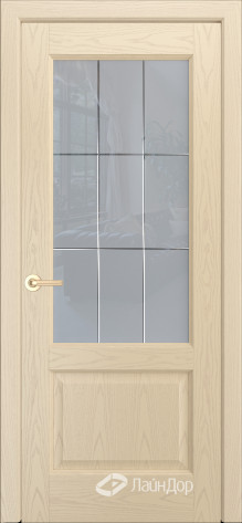 ЛайнДор Межкомнатная дверь Кантри-К ПО Решетка-2, арт. 10359