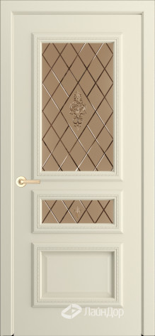 ЛайнДор Межкомнатная дверь Агата-Д Б006 ДО Лилия, арт. 10383