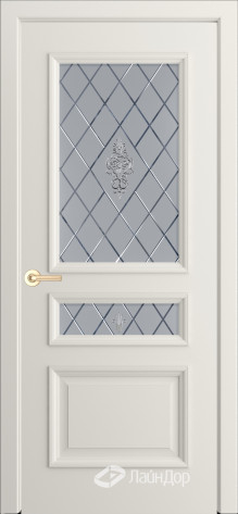 ЛайнДор Межкомнатная дверь Калина Б7 ДО Лилия, арт. 10401
