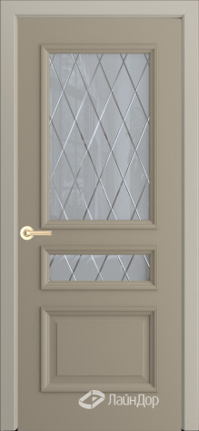 ЛайнДор Межкомнатная дверь Калина Б7 ДО Лондон, арт. 10402