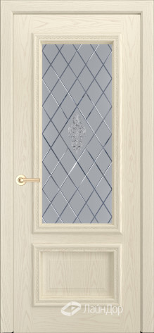 ЛайнДор Межкомнатная дверь Виолетта-Д Б009 ПО Лилия, арт. 10451