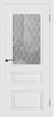 Cordondoor Межкомнатная дверь Трио В1 ПО Узор 1, арт. 10696