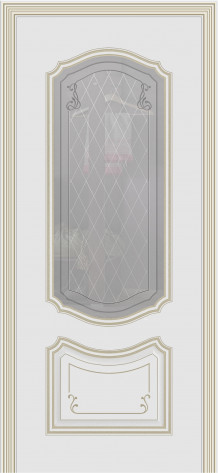 Cordondoor Межкомнатная дверь Соло В2 ПО Узор 2, арт. 10737