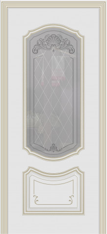 Cordondoor Межкомнатная дверь Соло В2 ПО Узор 3, арт. 10738