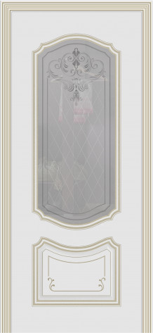 Cordondoor Межкомнатная дверь Соло В2 ПО Узор 4, арт. 10739