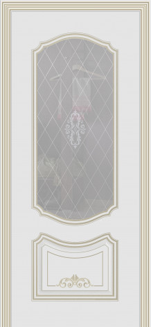 Cordondoor Межкомнатная дверь Соло В4 ПО Узор 1, арт. 10746