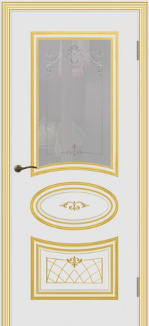 Cordondoor Межкомнатная дверь Ария В3 ПО Узор 1, арт. 10873