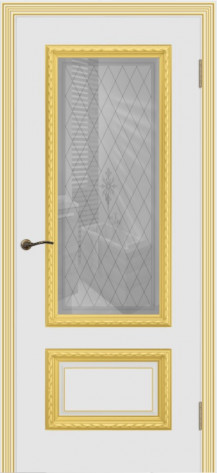 Cordondoor Межкомнатная дверь Дуэт R В1 ПО Узор 1, арт. 10918