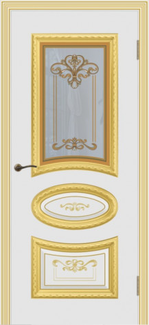 Cordondoor Межкомнатная дверь Ария R В3 ПО Узор 3, арт. 10935