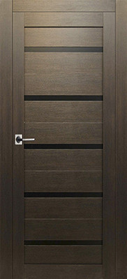 Двери 96 Межкомнатная дверь МЛ 7-11 ПО черное, арт. 21922