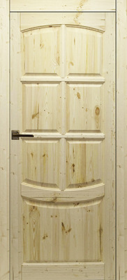 Двери 96 Межкомнатная дверь Массив ПГ под покраску, арт. 21937