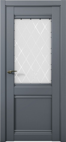Дверное дело Межкомнатная дверь Co 12 Антрацит, арт. 7539