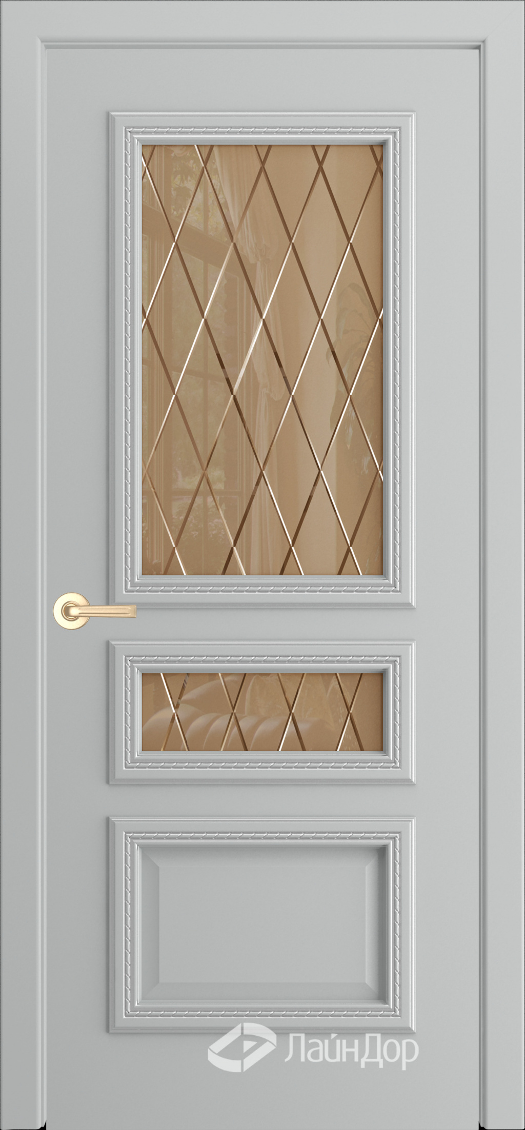 ЛайнДор Межкомнатная дверь Агата-Д Б006 ДГ, арт. 10134 - фото №2
