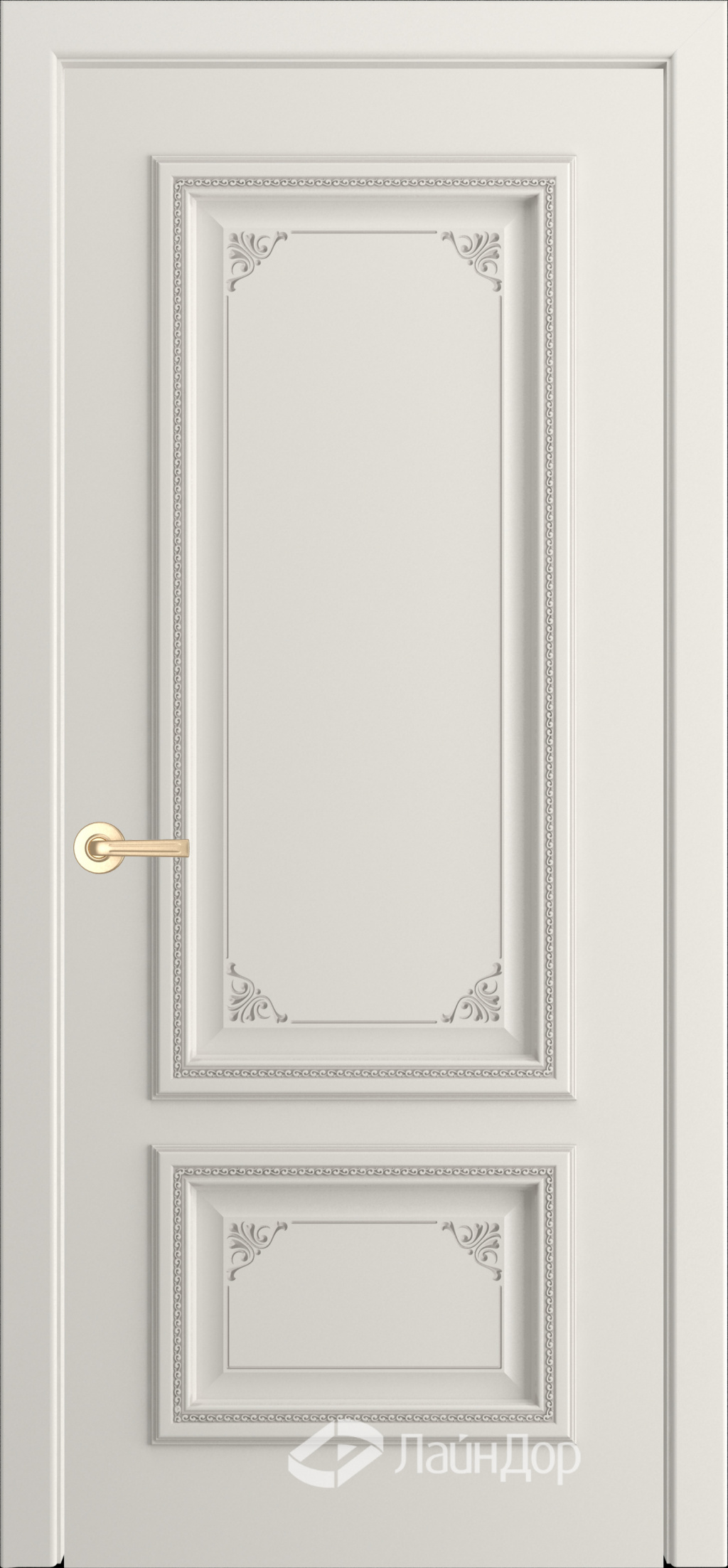 ЛайнДор Межкомнатная дверь Виолетта-Д Узор Б009 ДГ, арт. 10186 - фото №2