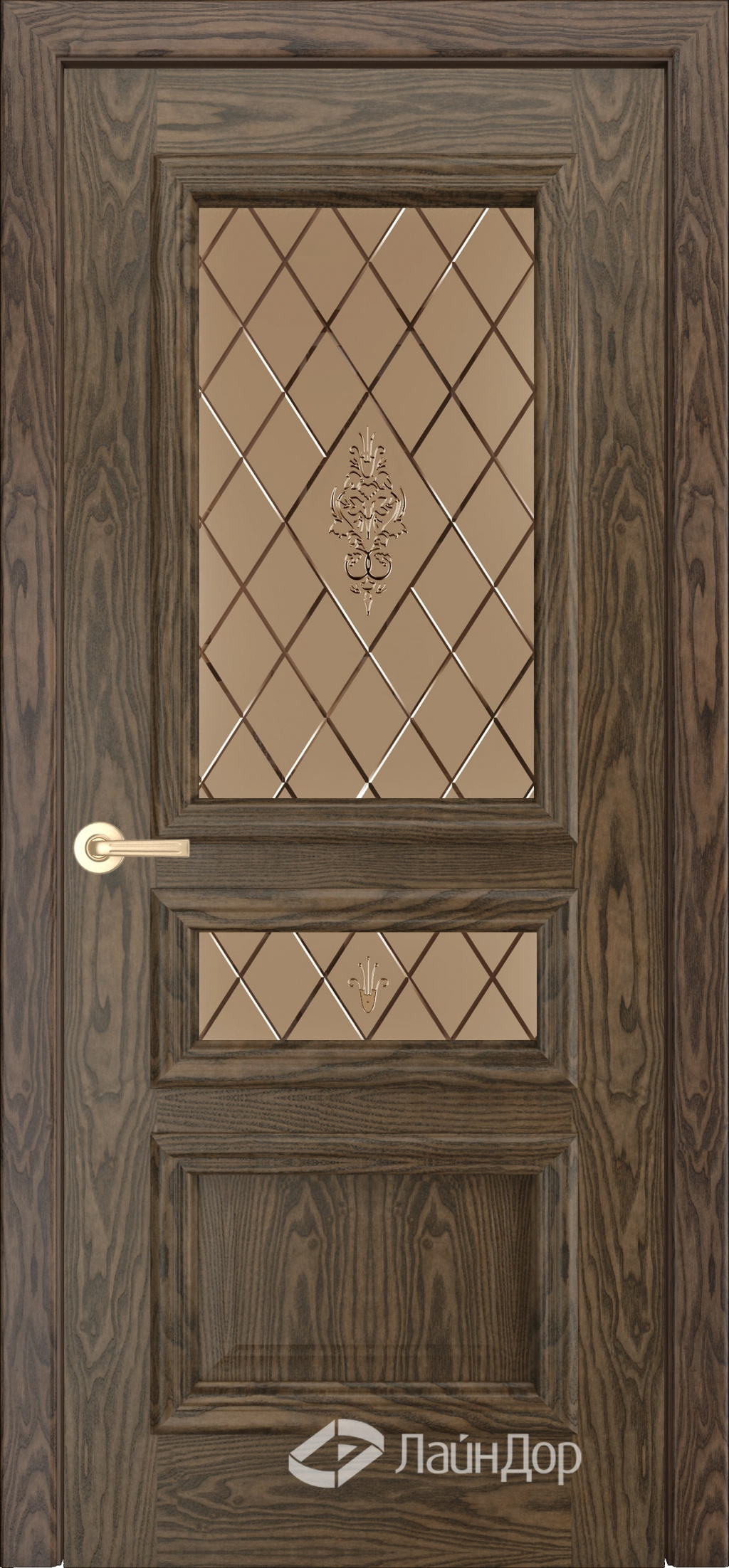 ЛайнДор Межкомнатная дверь Агата ПО Лилия, арт. 10312 - фото №6