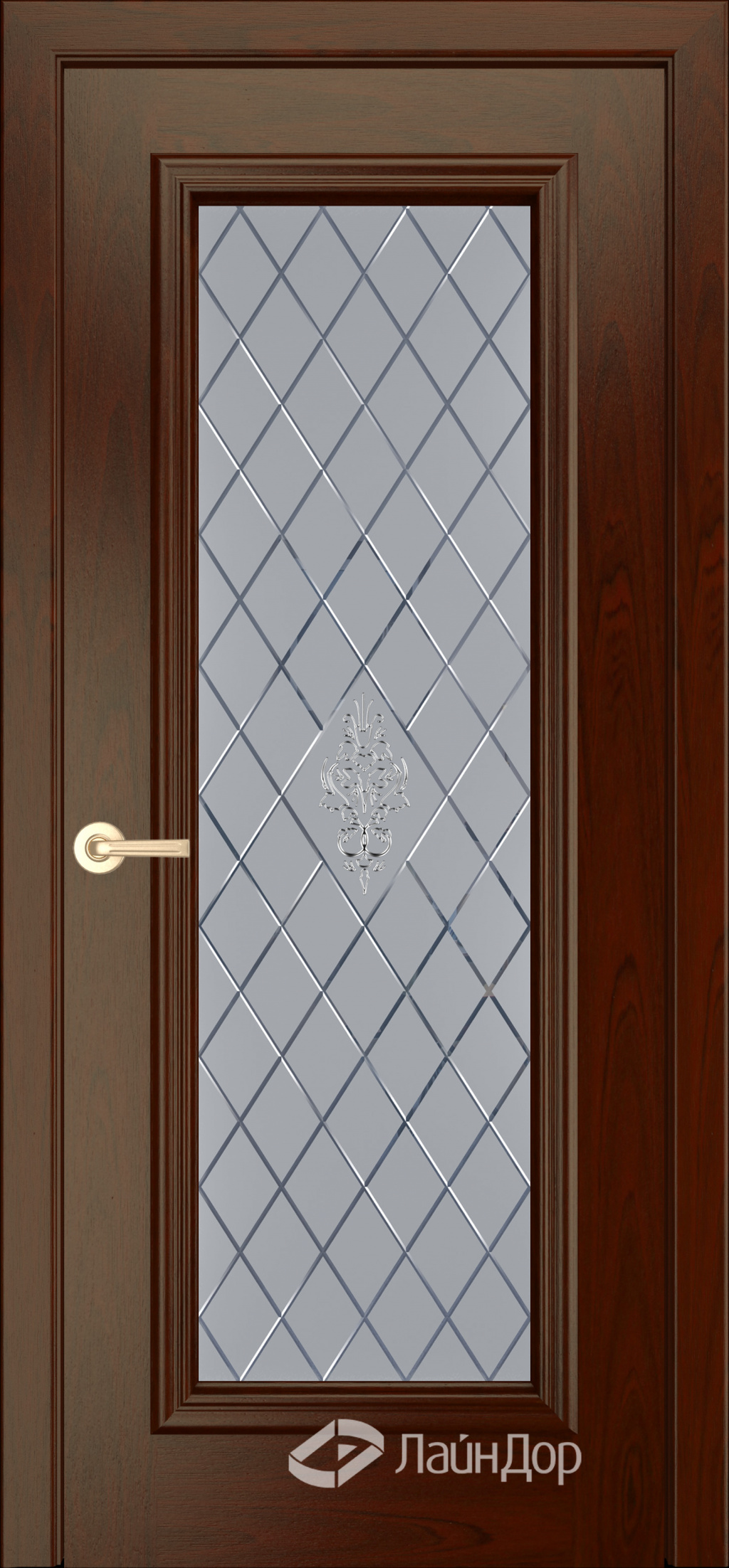 ЛайнДор Межкомнатная дверь Валенсия ПО Лилия, арт. 10331 - фото №7