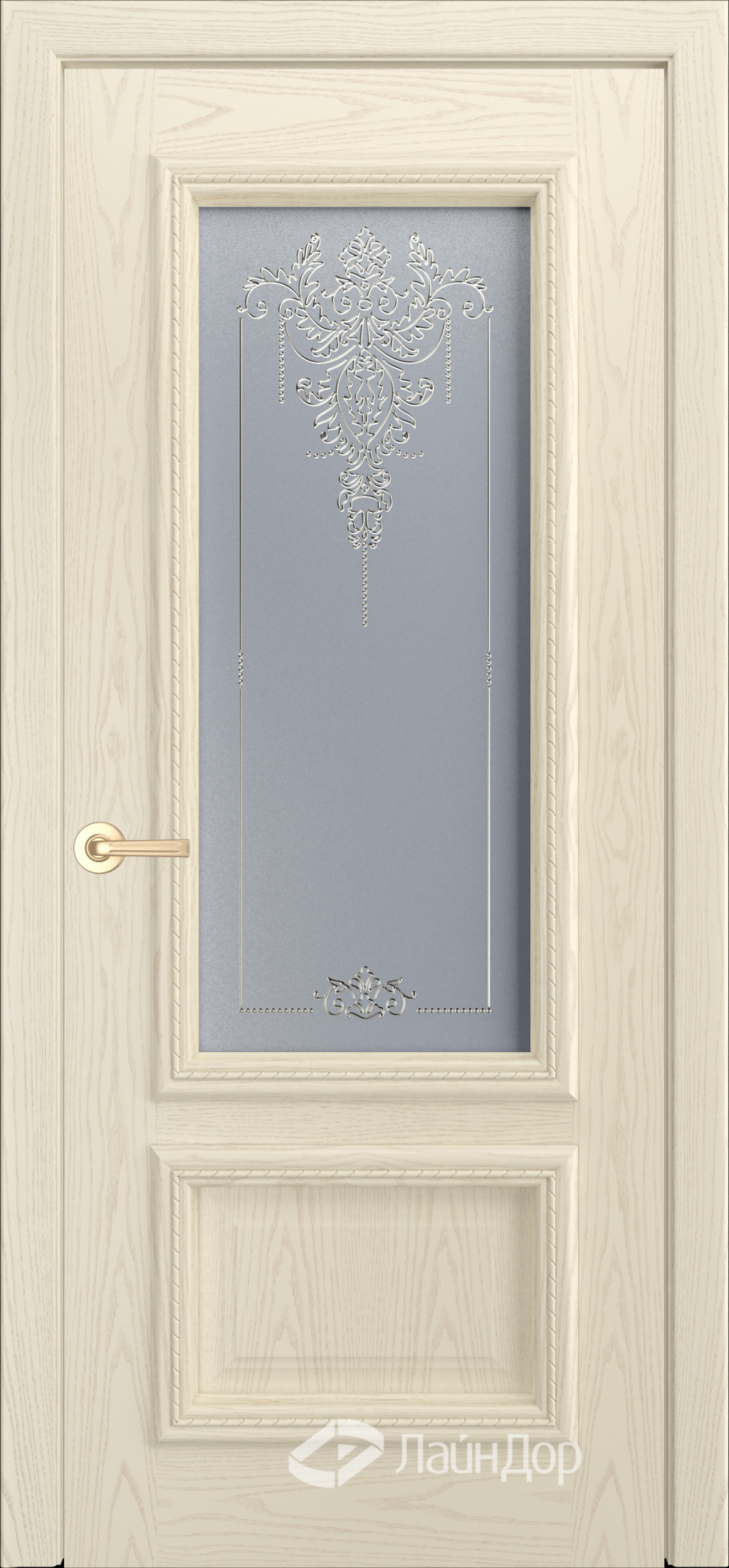 ЛайнДор Межкомнатная дверь Виолетта-Д Б006 ПО Версаль, арт. 10343 - фото №1
