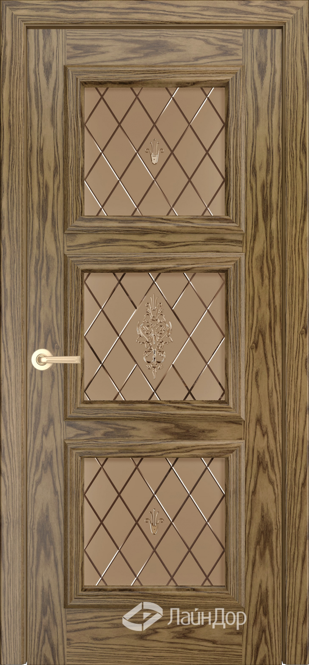 ЛайнДор Межкомнатная дверь Грация-Д Б006 ПО Лилия, арт. 10348 - фото №9