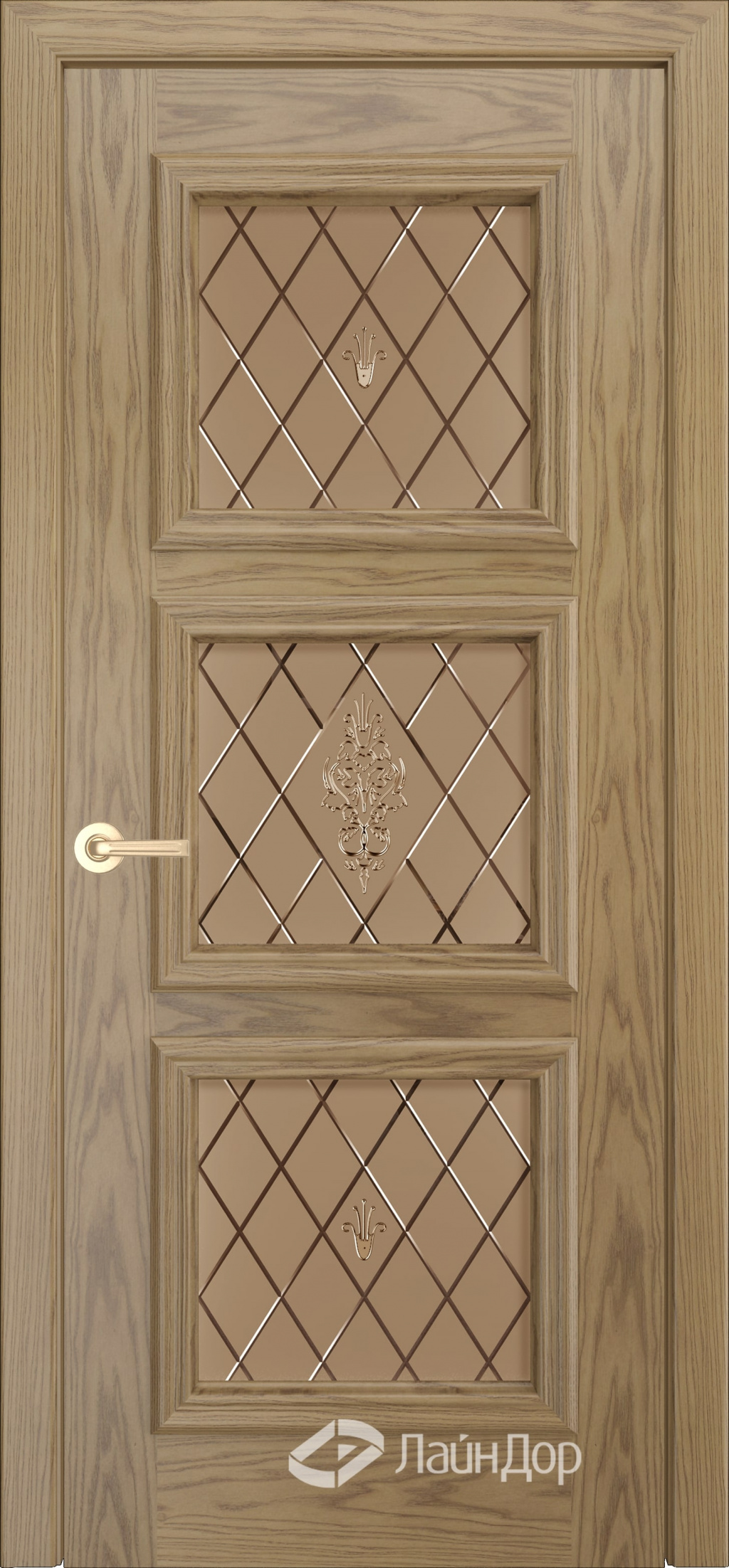 ЛайнДор Межкомнатная дверь Грация-Д Б006 ПО Лилия, арт. 10348 - фото №4