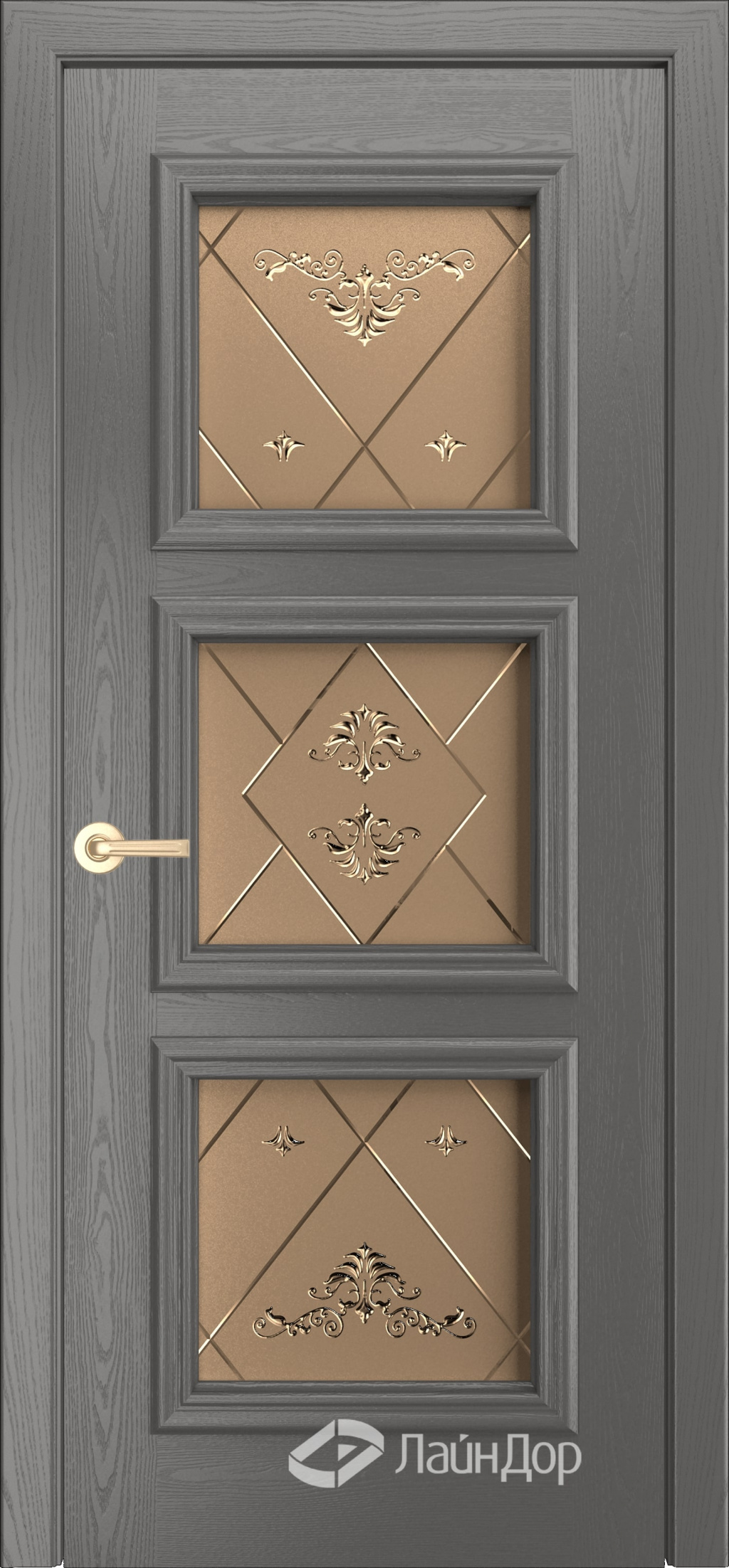 ЛайнДор Межкомнатная дверь Грация-Д Б006 ПО Лилия, арт. 10348 - фото №7