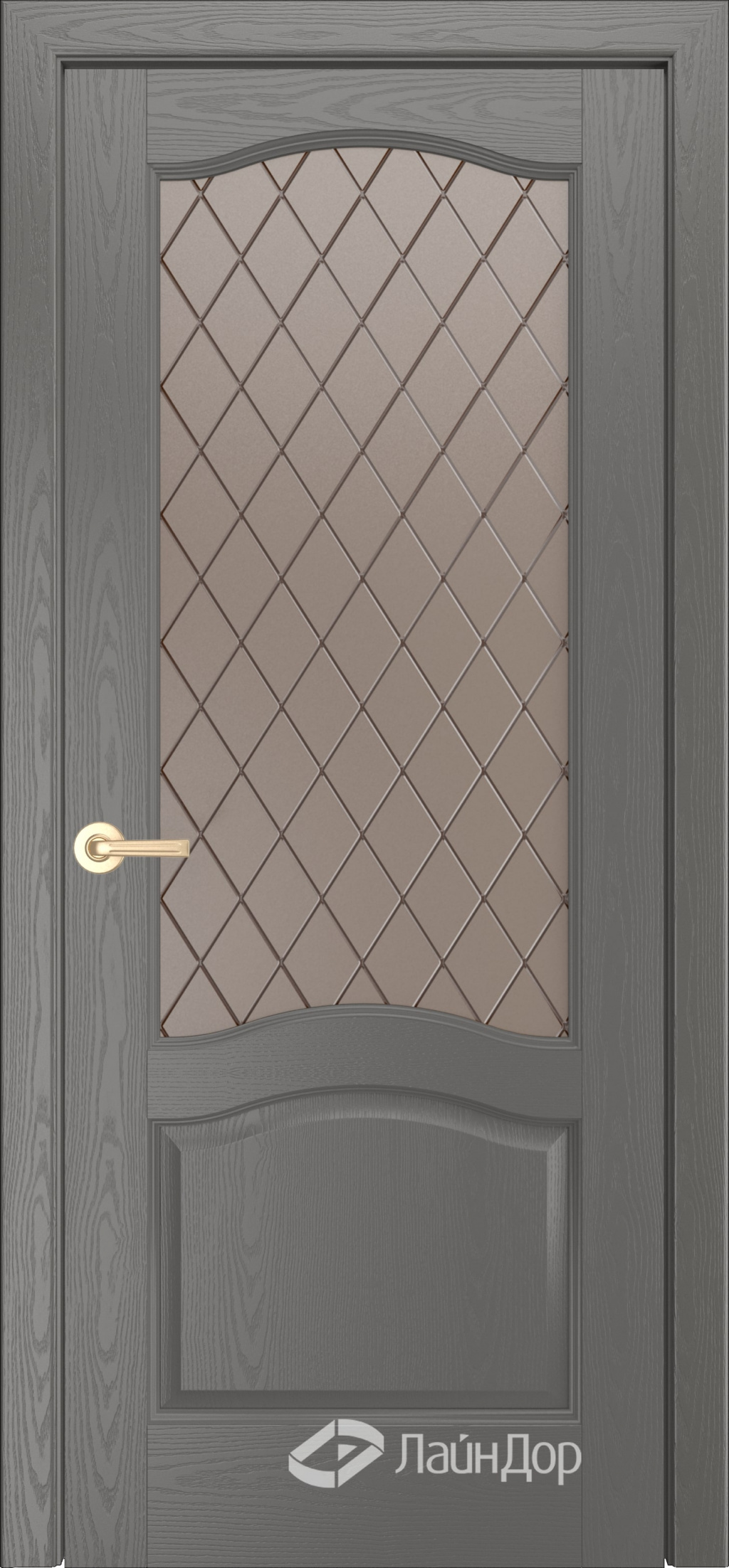 ЛайнДор Межкомнатная дверь Пронто-К ПО Милтон, арт. 10354 - фото №3