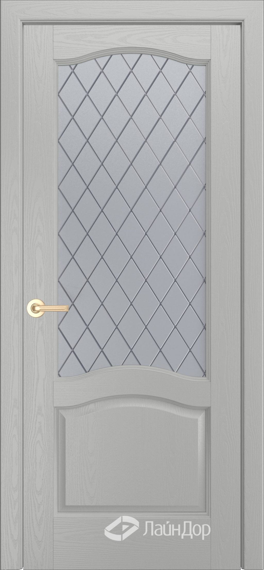 ЛайнДор Межкомнатная дверь Пронто-К ПО Милтон, арт. 10354 - фото №1