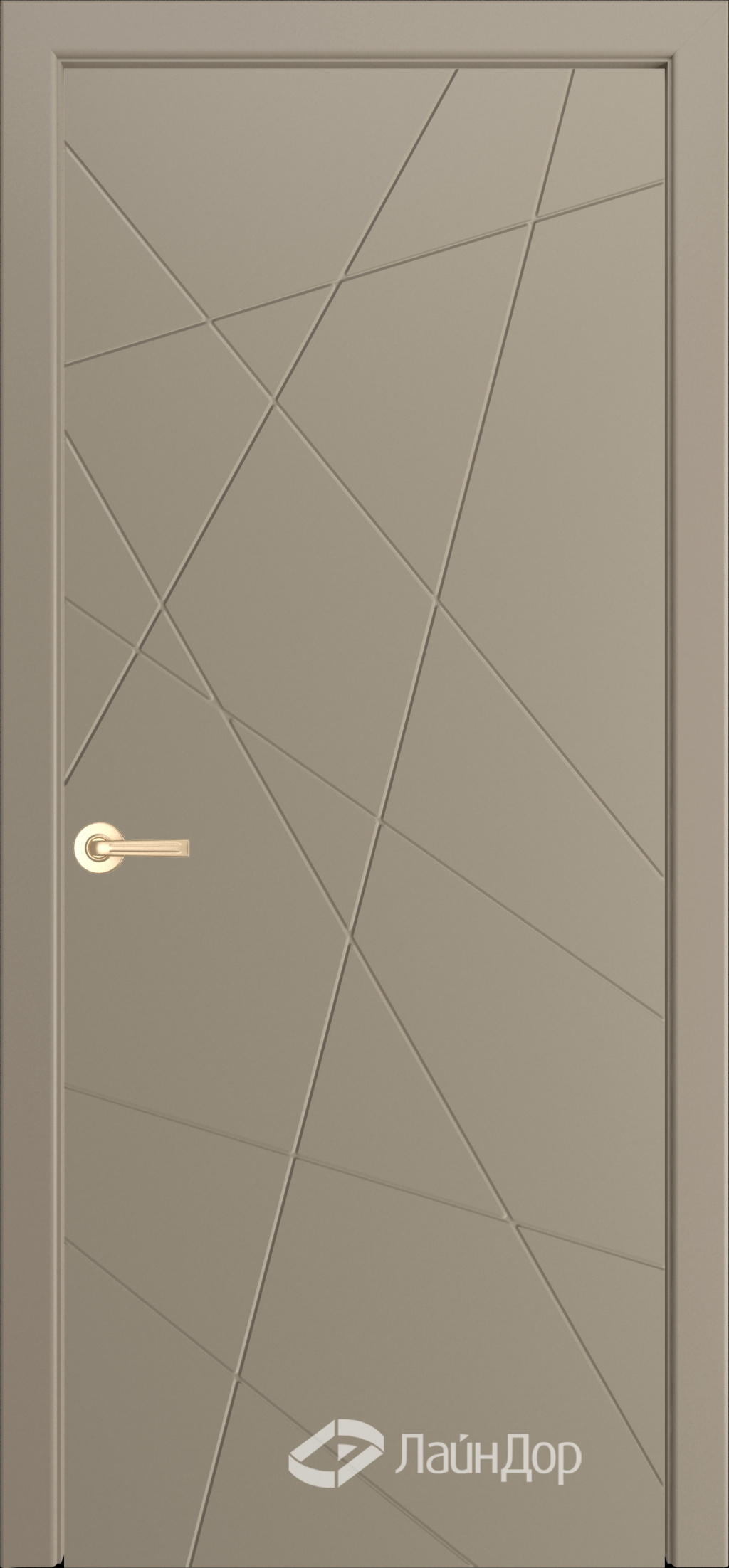 ЛайнДор Межкомнатная дверь Ника Ф1 Кристалл, арт. 10437 - фото №2