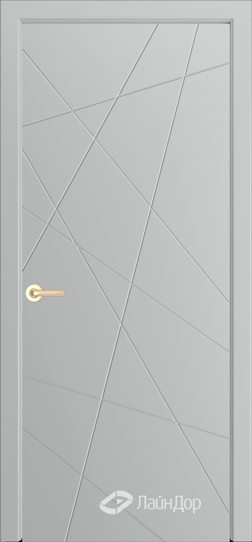 ЛайнДор Межкомнатная дверь Ника Ф1 Кристалл, арт. 10437 - фото №1