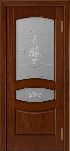 ЛайнДор Межкомнатная дверь Алина ПО 3D Роза, арт. 10457 - фото №4