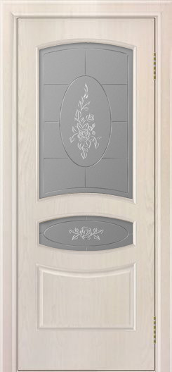 ЛайнДор Межкомнатная дверь Алина ПО 3D Роза, арт. 10457 - фото №1
