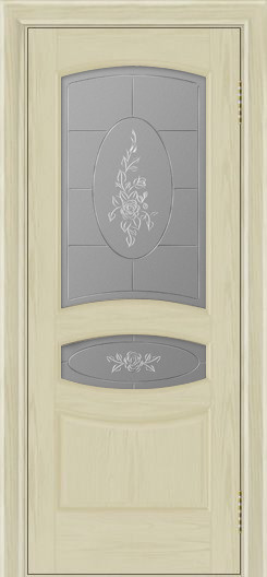 ЛайнДор Межкомнатная дверь Алина ПО 3D Роза, арт. 10457 - фото №3