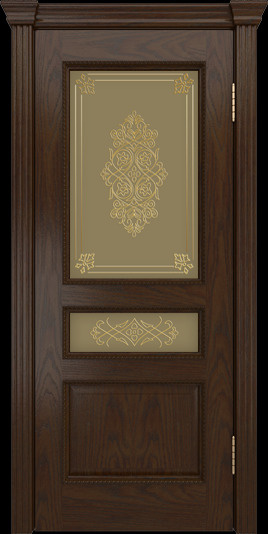 ЛайнДор Межкомнатная дверь Калина-ПН ПО Дамаск, арт. 10500 - фото №1
