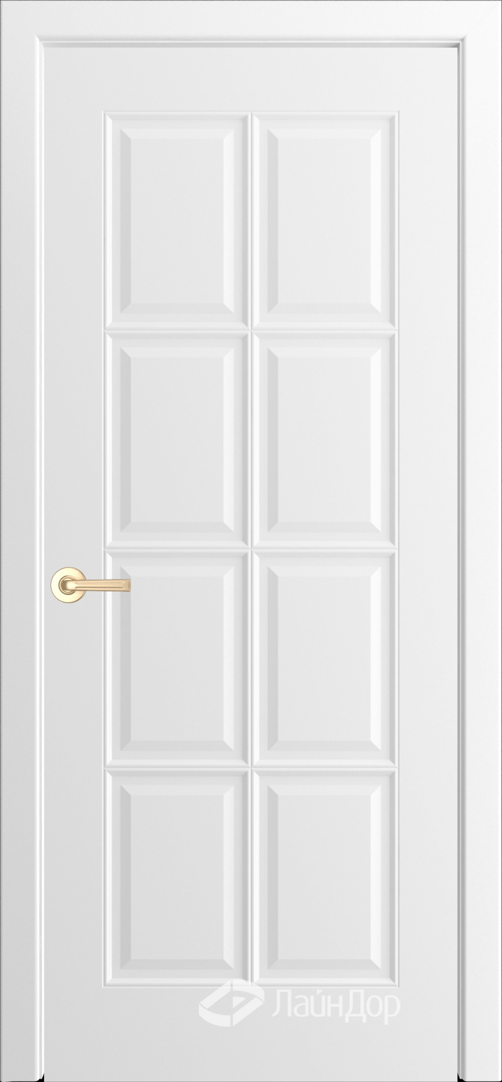 ЛайнДор Межкомнатная дверь Аврора-ФП3 ДГ эмаль, арт. 10538 - фото №1