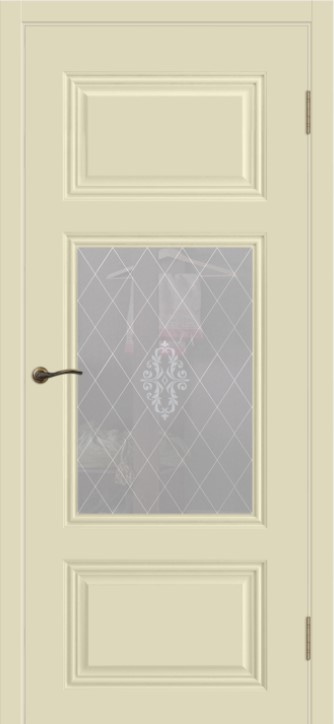 Cordondoor Межкомнатная дверь Терция В1 ПО Узор 1, арт. 10692 - фото №1