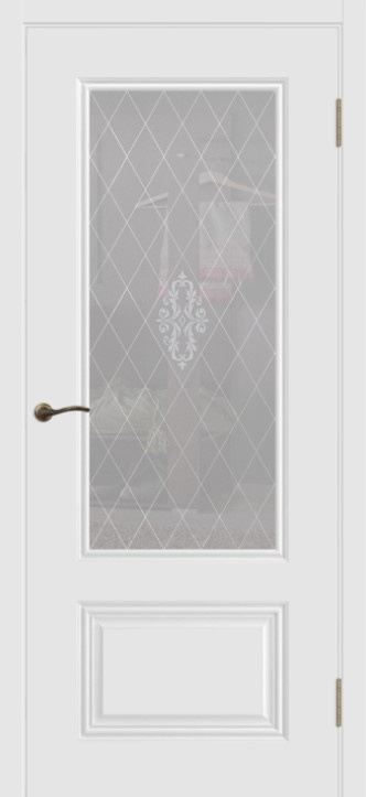 Cordondoor Межкомнатная дверь Аккорд В1 ПО Узор 1, арт. 10704 - фото №2