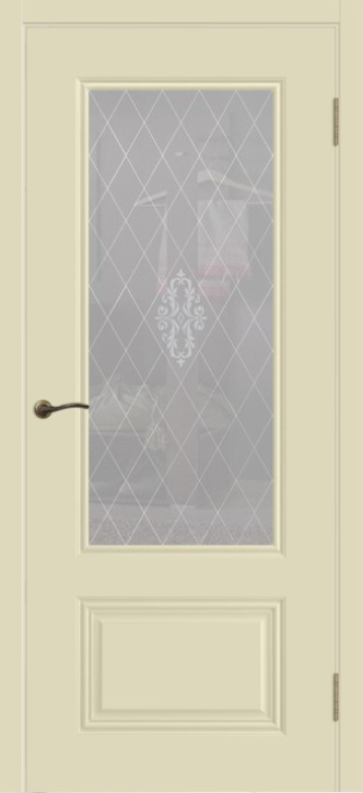 Cordondoor Межкомнатная дверь Аккорд В1 ПО Узор 1, арт. 10704 - фото №1
