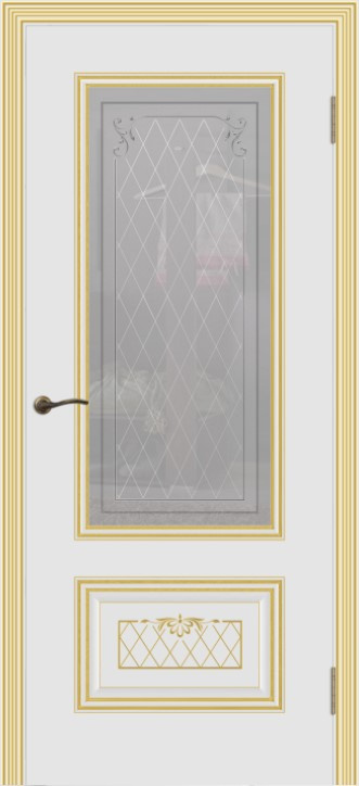 Cordondoor Межкомнатная дверь Аккорд В3 ПО Узор 2, арт. 10713 - фото №2