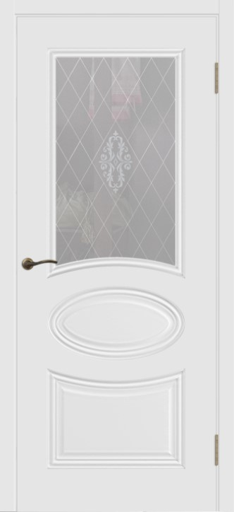 Cordondoor Межкомнатная дверь Ария В1 ПО Узор 1, арт. 10716 - фото №2