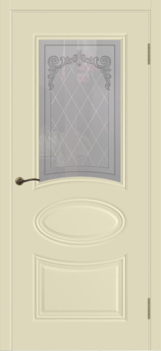 Cordondoor Межкомнатная дверь Ария В1 ПО Узор 3, арт. 10718 - фото №1