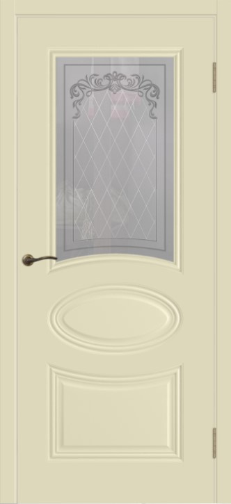 Cordondoor Межкомнатная дверь Ария В1 ПО Узор 4, арт. 10719 - фото №1