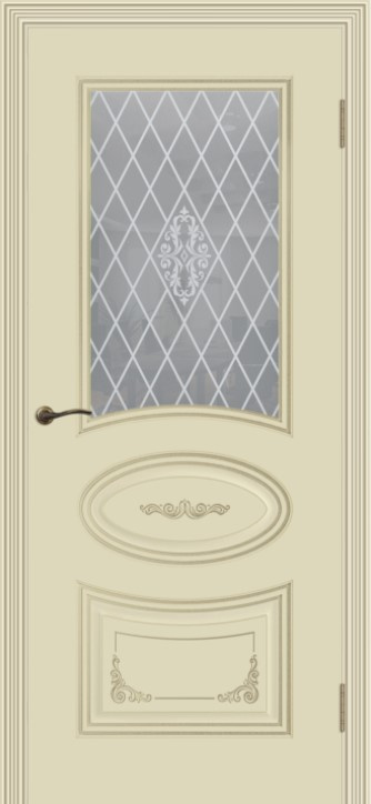 Cordondoor Межкомнатная дверь Ария В3 ПО Узор 1, арт. 10726 - фото №1