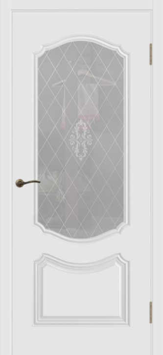 Cordondoor Межкомнатная дверь Соло В1 ПО Узор 1, арт. 10731 - фото №2