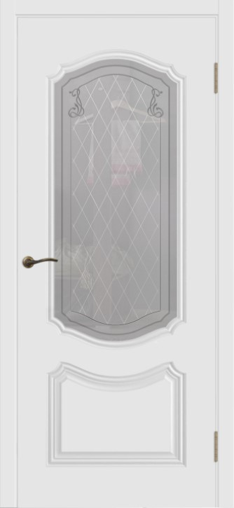 Cordondoor Межкомнатная дверь Соло В1 ПО Узор 2, арт. 10732 - фото №2