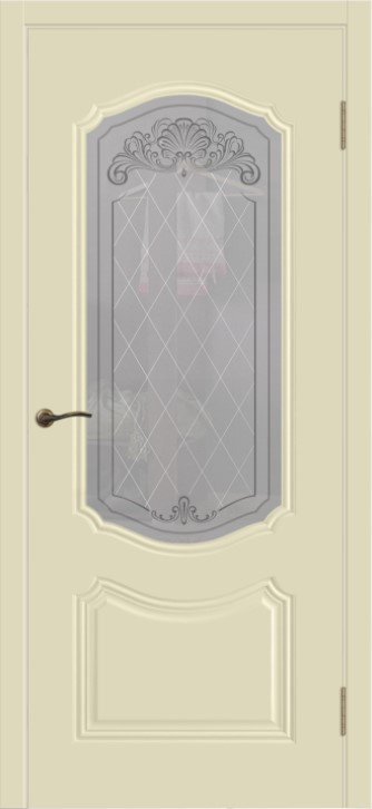Cordondoor Межкомнатная дверь Соло В1 ПО Узор 3, арт. 10733 - фото №1