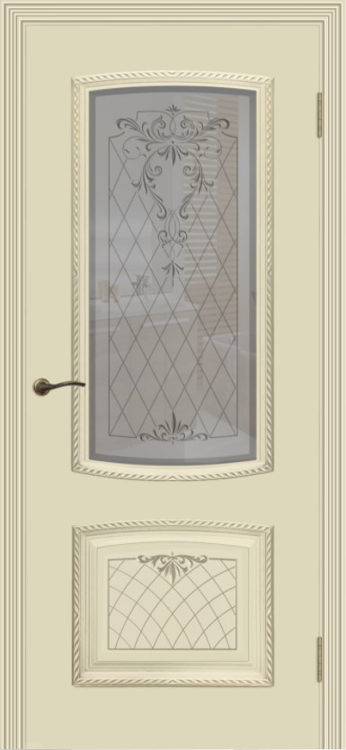 Cordondoor Межкомнатная дверь Симфония 2 В3 ПО Узор 2, арт. 10852 - фото №2