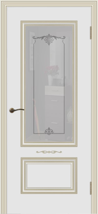 Cordondoor Межкомнатная дверь Аккорд В1 ПО Узор 1, арт. 10856 - фото №3