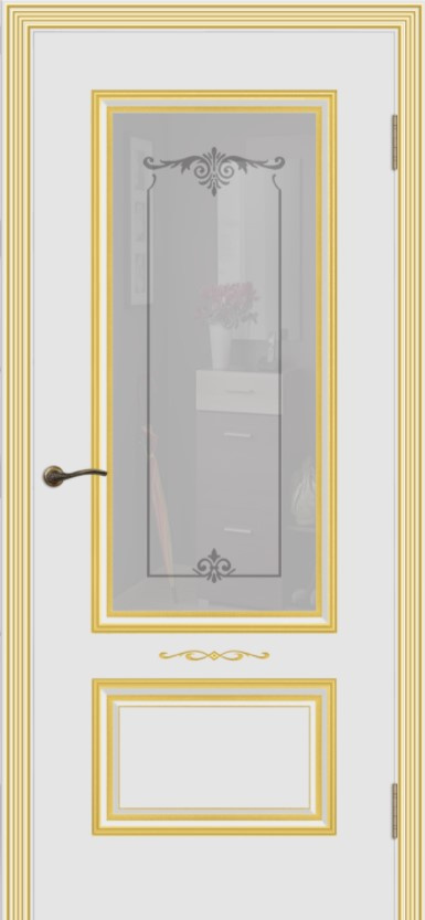 Cordondoor Межкомнатная дверь Аккорд В1 ПО Узор 1, арт. 10856 - фото №2