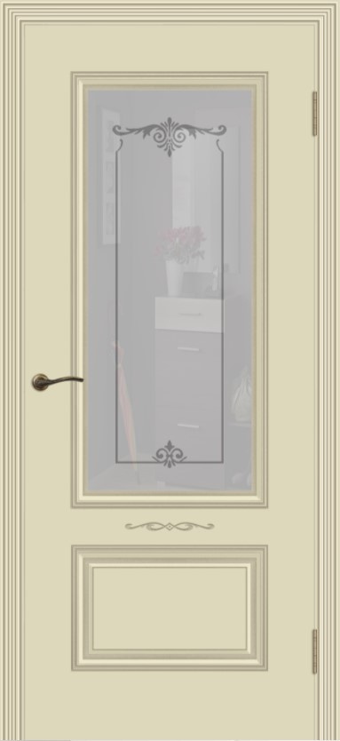 Cordondoor Межкомнатная дверь Аккорд В1 ПО Узор 1, арт. 10856 - фото №1